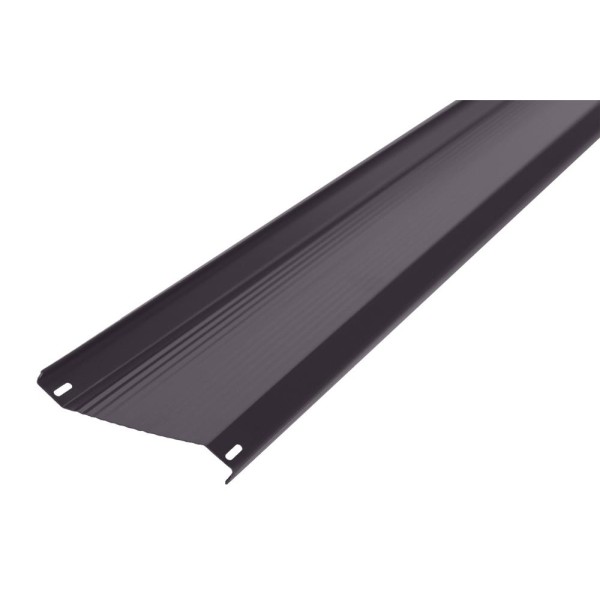 Ламель Classic с микрогофрой 0.5 мм MAT RAL 8019, серо-коричневый