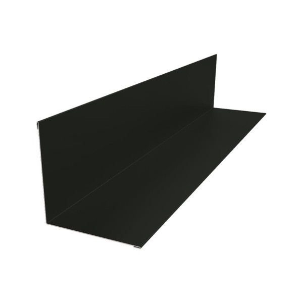Планка примыкания 150х150 MAT RAL 9005, черный янтарь