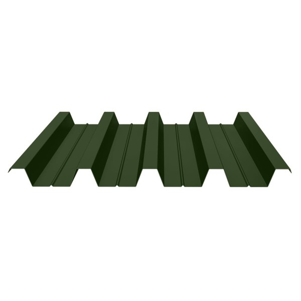 Профнастил Н60 0.5 мм Полиэстер RAL 6020, хромовый зеленый
