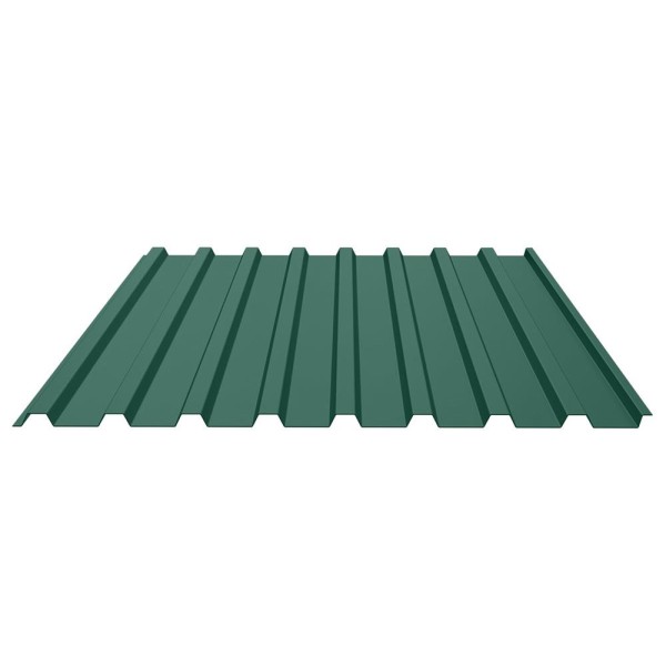 Профнастил C20B 0.5 мм MAT RAL 6005, зеленый мох