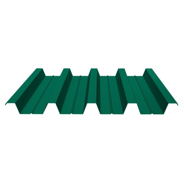 Профнастил Н60 0.5 мм Полиэстер RAL 6029, мятно-зеленый