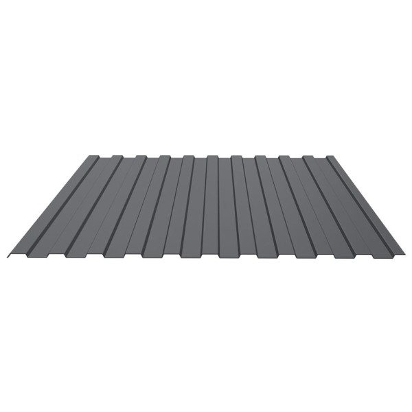 Профнастил С8 0.45 мм Texture RAL 7024, графитовый серый