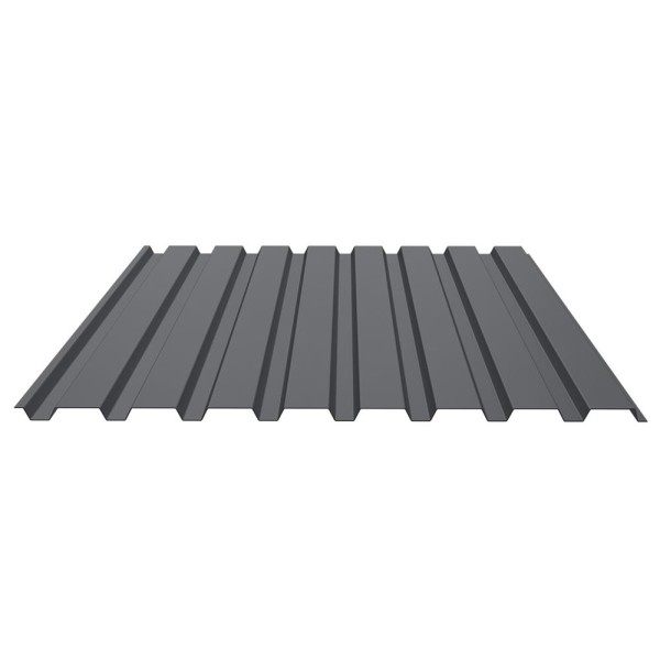 Профнастил C20A 0.45 мм Texture RAL 7024, графитовый серый