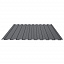 Профнастил С8 0.45 мм Texture RAL 7024, графитовый серый